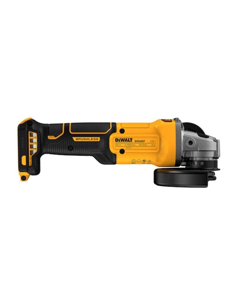 Mini-Smerigliatrice DeWALT DCG407P1T (1 x 5,0 Ah + DCB1104 + TSTAK II)