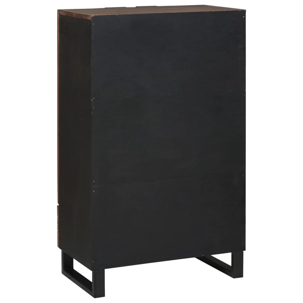 Alto pannello 60x33.5x100 cm in legno massello di mango