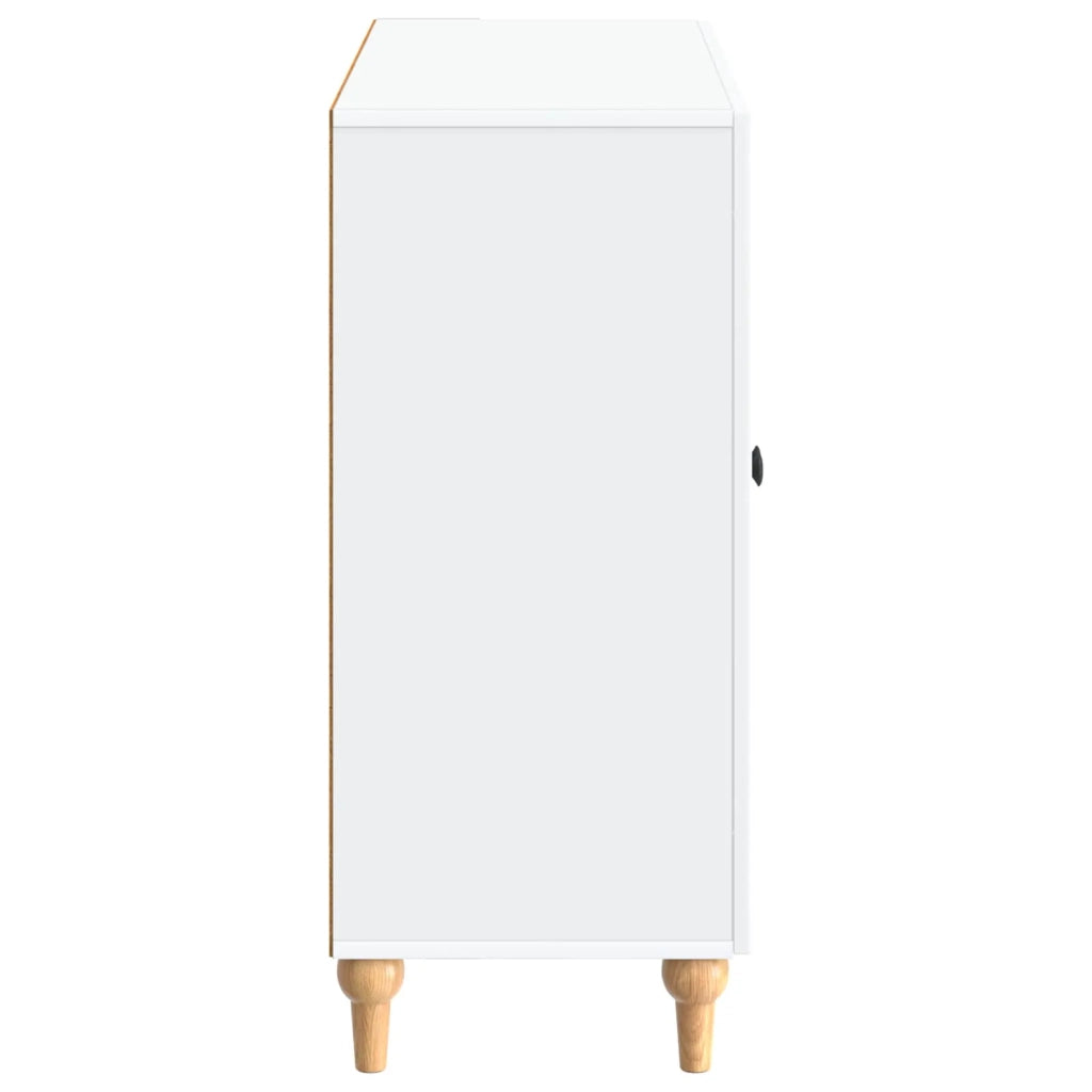Credenza Bianco 89 x 34,5 x 80 cm Legno ingegnerizzato 894185