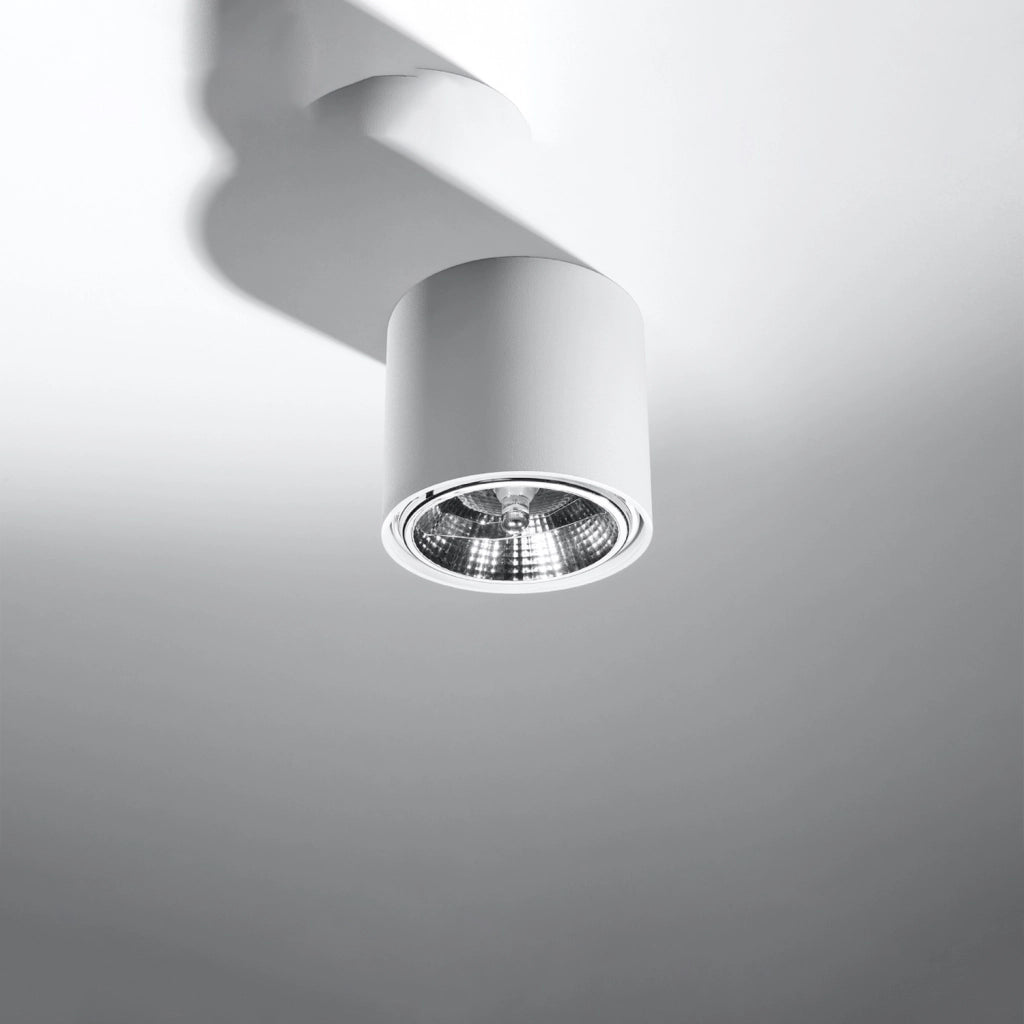 Faretto soffitto CILANO bianco metallo Pure Lume GU10