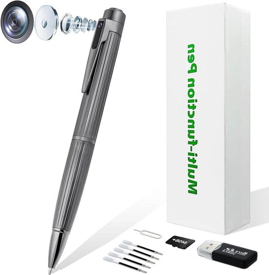 Cassa Segreta a Video e Audio 1080p con Rilevamento Movimento e Registrazione su 64 GB