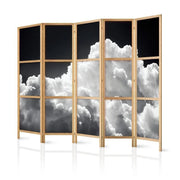 Paravento giapponese - Discover the Endless Play of Sunlight – Clouds and Shadows in the Sky Larghezza x Altezza Decor: 225x172