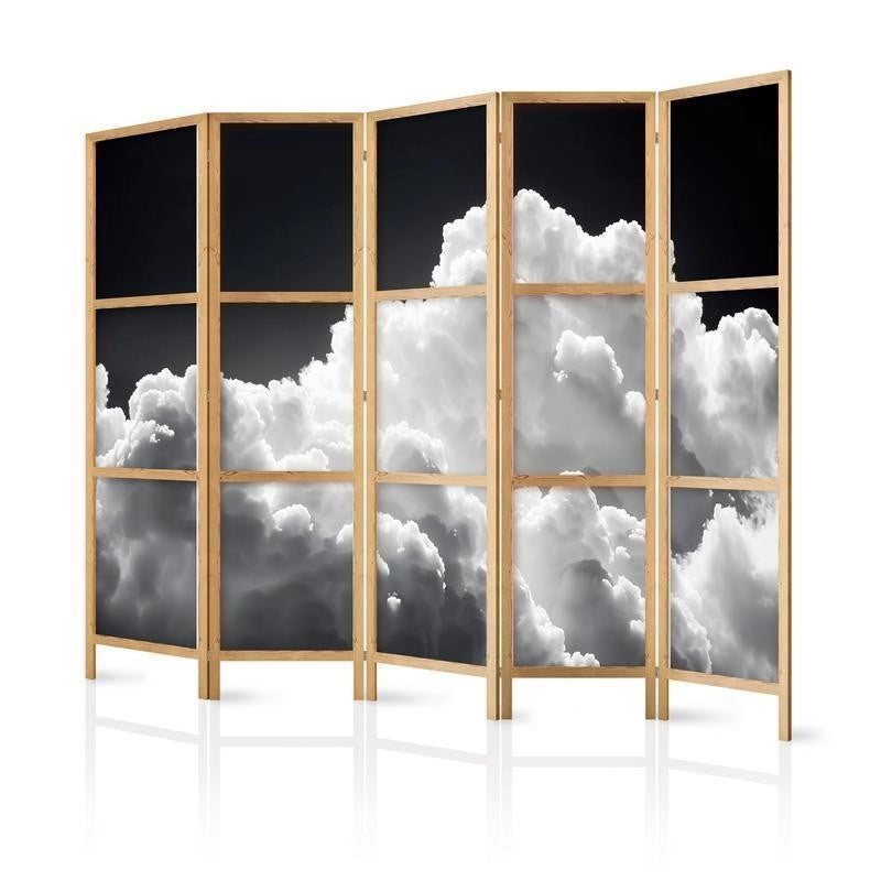 Paravento giapponese - Discover the Endless Play of Sunlight – Clouds and Shadows in the Sky Larghezza x Altezza Decor: 225x172
