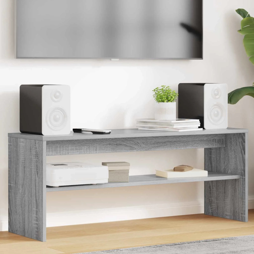 Mobile TV Grigio Sonoma 100 x 30 x 40 cm Legno multistrato 8000337
