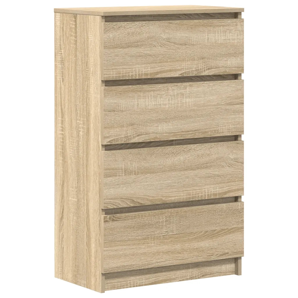 Credenza Rovere Sonoma 60x35x98,5 cm in Legno Multistrato cod mxl 12504