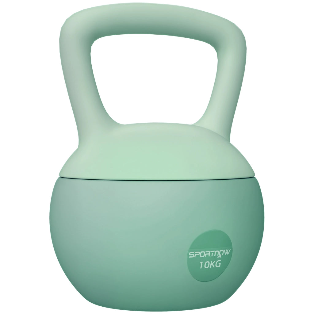 Kettlebell 10 kg ¨C zephmum ¨C Verde 21x21x30 cm
