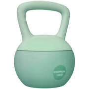 Kettlebell 10 kg ¨C zephmum ¨C Verde 21x21x30 cm