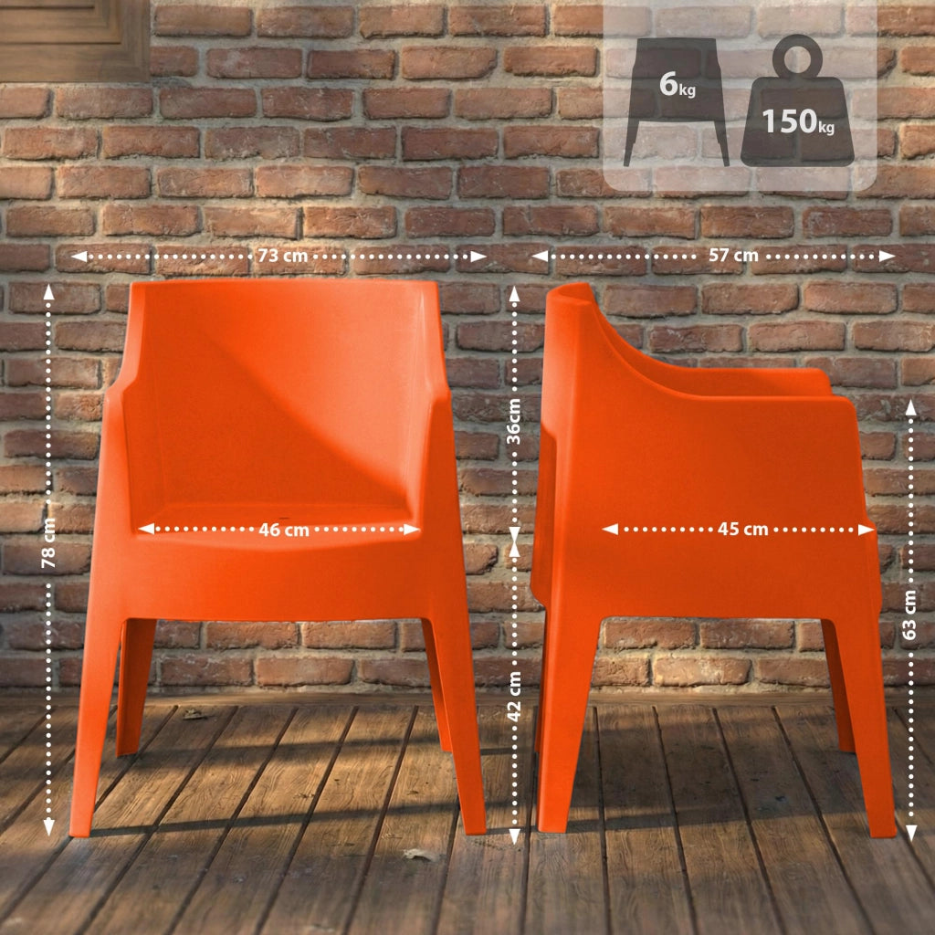 4er Set Stëhle Bartal 6