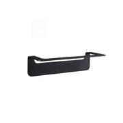 Porta salviette nero da 30 cm serie skyline - fissaggio biadesivo o incollo
