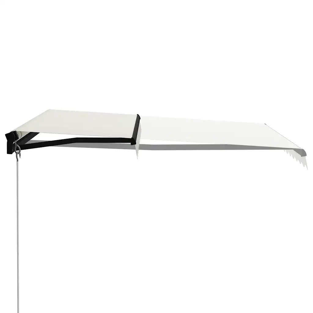 Tenda da Sole Retrattile Manuale con LED 300x250 cm Antracite 3055221