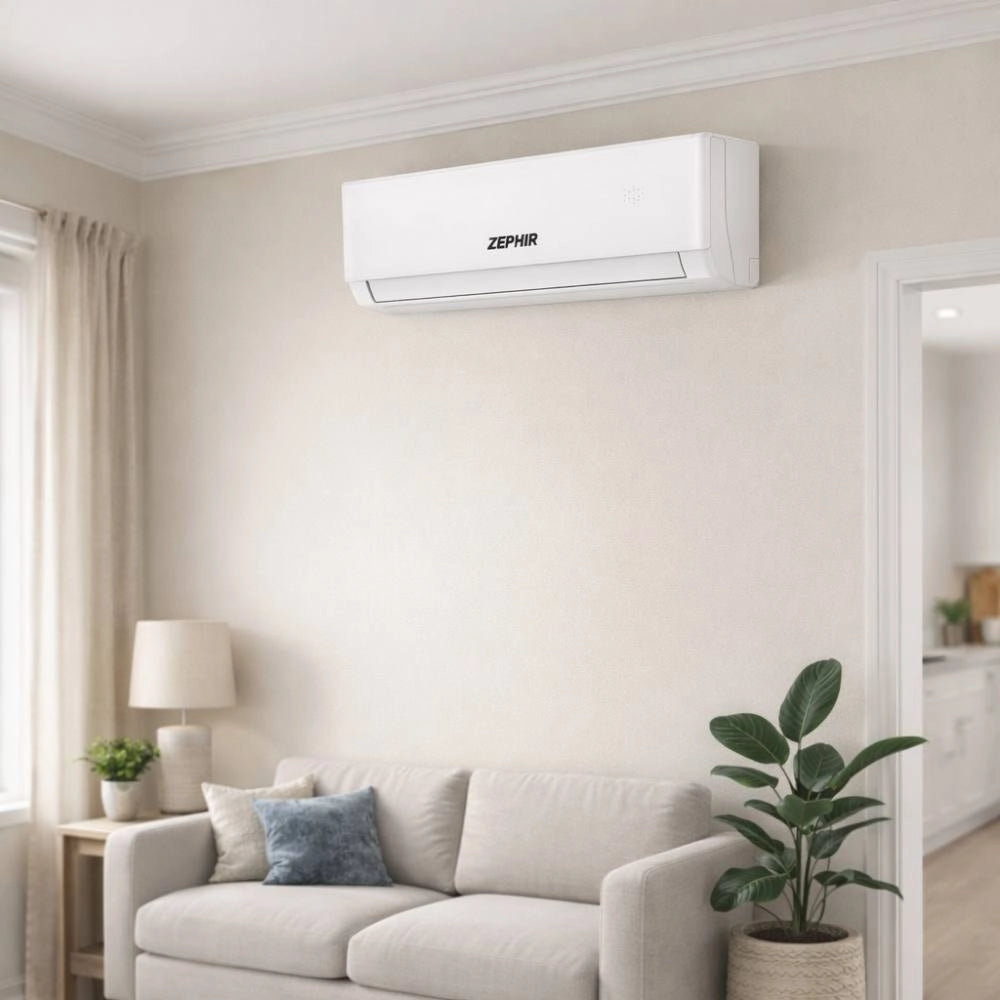 Climatizzatore monosplit zephir zmr12000my25 con wifi per 22 mq