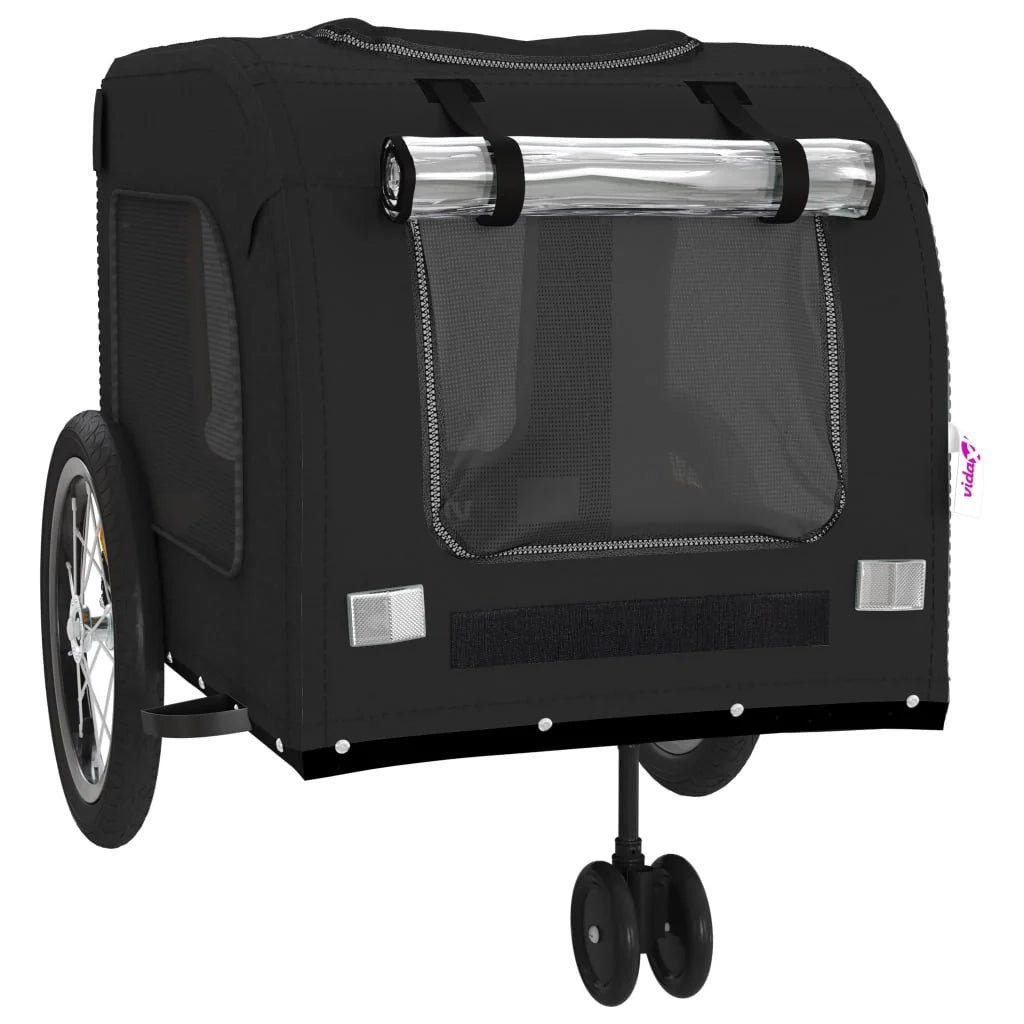 Rimorchio/carrello per animali domestici nero 02_0044229