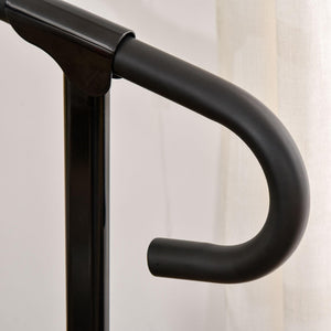 Tapis Roulant Elettrico Pieghevole 8-10 Km/h 500W 3 Programmi Nero