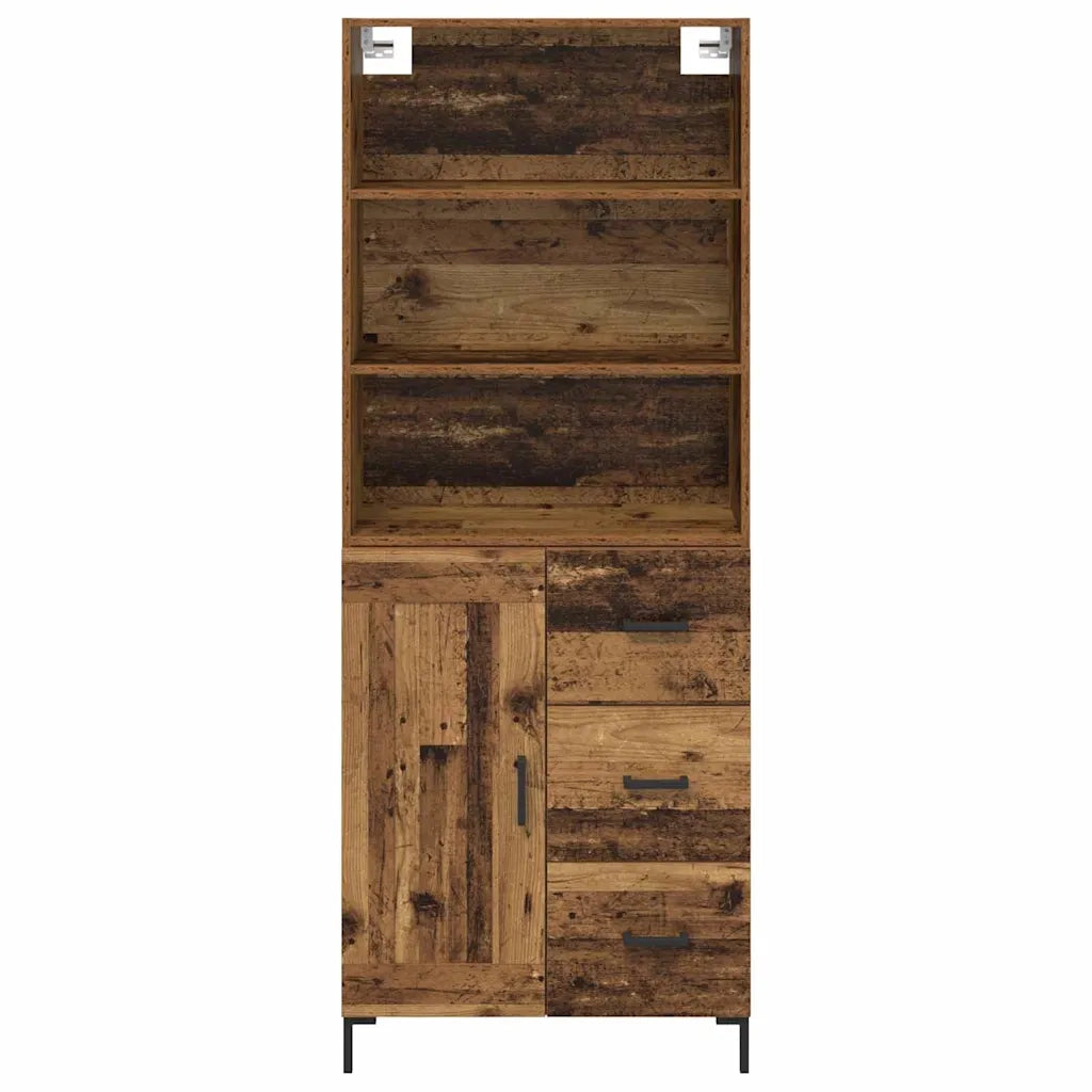 Credenza Legno vecchio 69,5 x 34 x 180 cm Legno multistrato