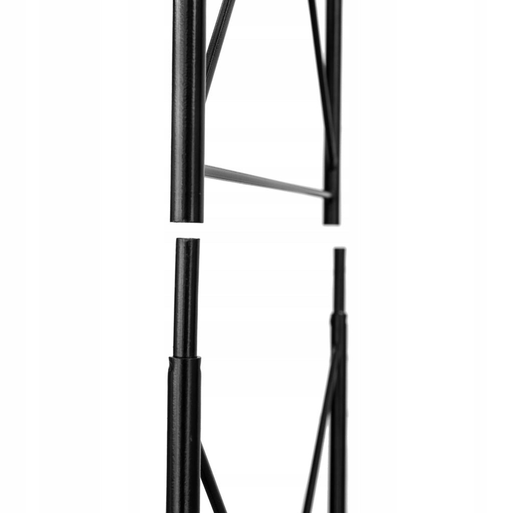 Arco da giardino in metallo KADAX per rose, rampicanti, fiori, supporto per fiori 255 cm