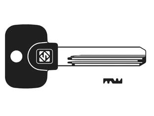 CHIAVI PUNZONATE PER CILINDRI MUL-T-LOCK 10 SPINE MTK4RP- - MTK4RP - 5 pezzi SILCA