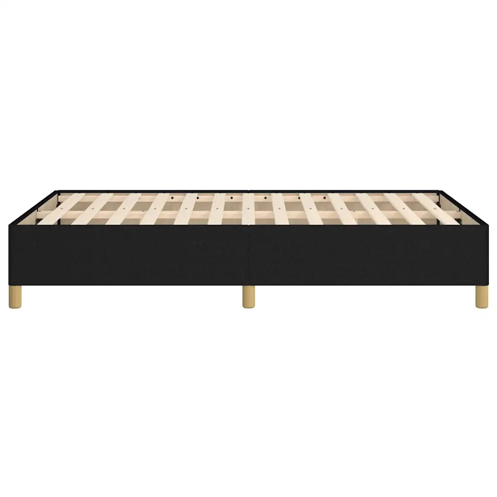 Giroletto senza Materasso Nero 120x190 cm in Tessuto 379517