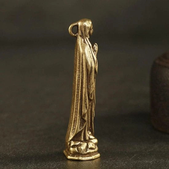 Immaginetta Premium - Immagine della Madonna religiosità cattolicesimo decorazione giardino arte - 1 pezzo