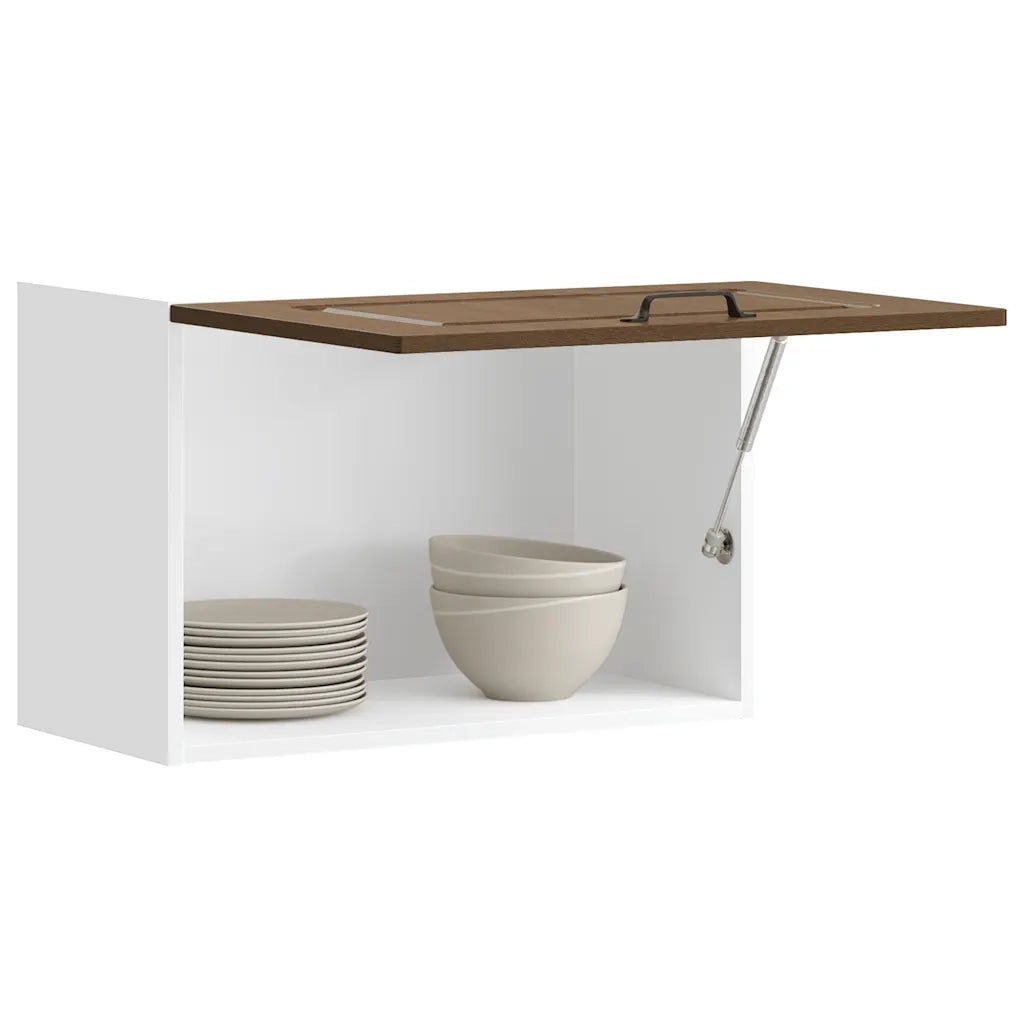 Pensile da Cucina | Mobile da Cucina Kalmar Rovere Marrone in Legno Multistrato