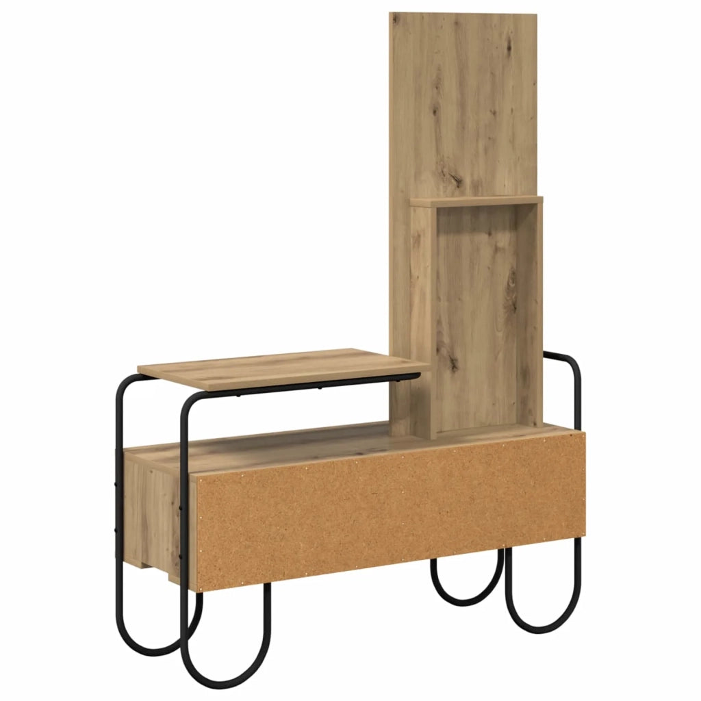Tavolo da Trucco Rovere Artigianale Legno ingegnerizzato 8007688