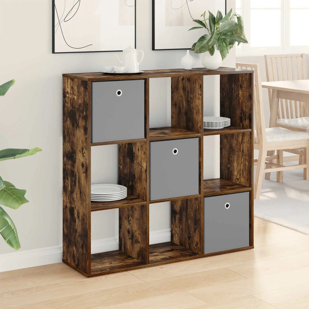 Credenza con cassetto Rovere fumé 102 x 31 x 99,5 cm