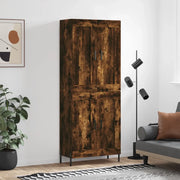 Credenza Rovere Fumo  69,5x34x180 cm in Legno Multistrato 3199694