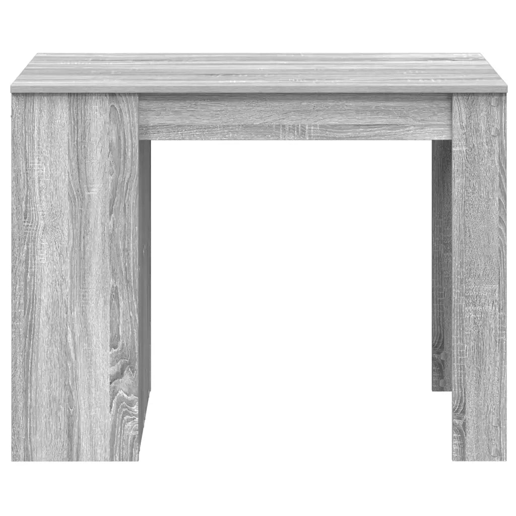 Scrivania con Cassetto Ripiano Grigio Sonoma Legno Multistrato 858691