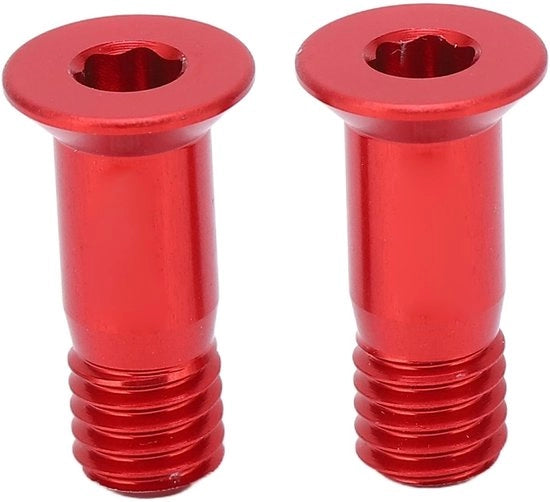 Derailleur di bicicletta - Boccole in alluminio - 2 pezzi - Rosso