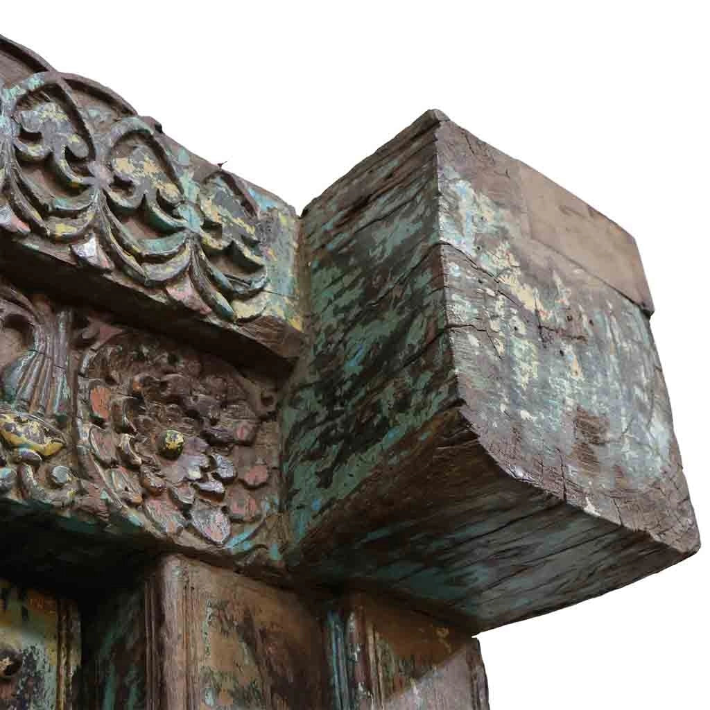 Porta in legno marrone 164x34x220h cm
