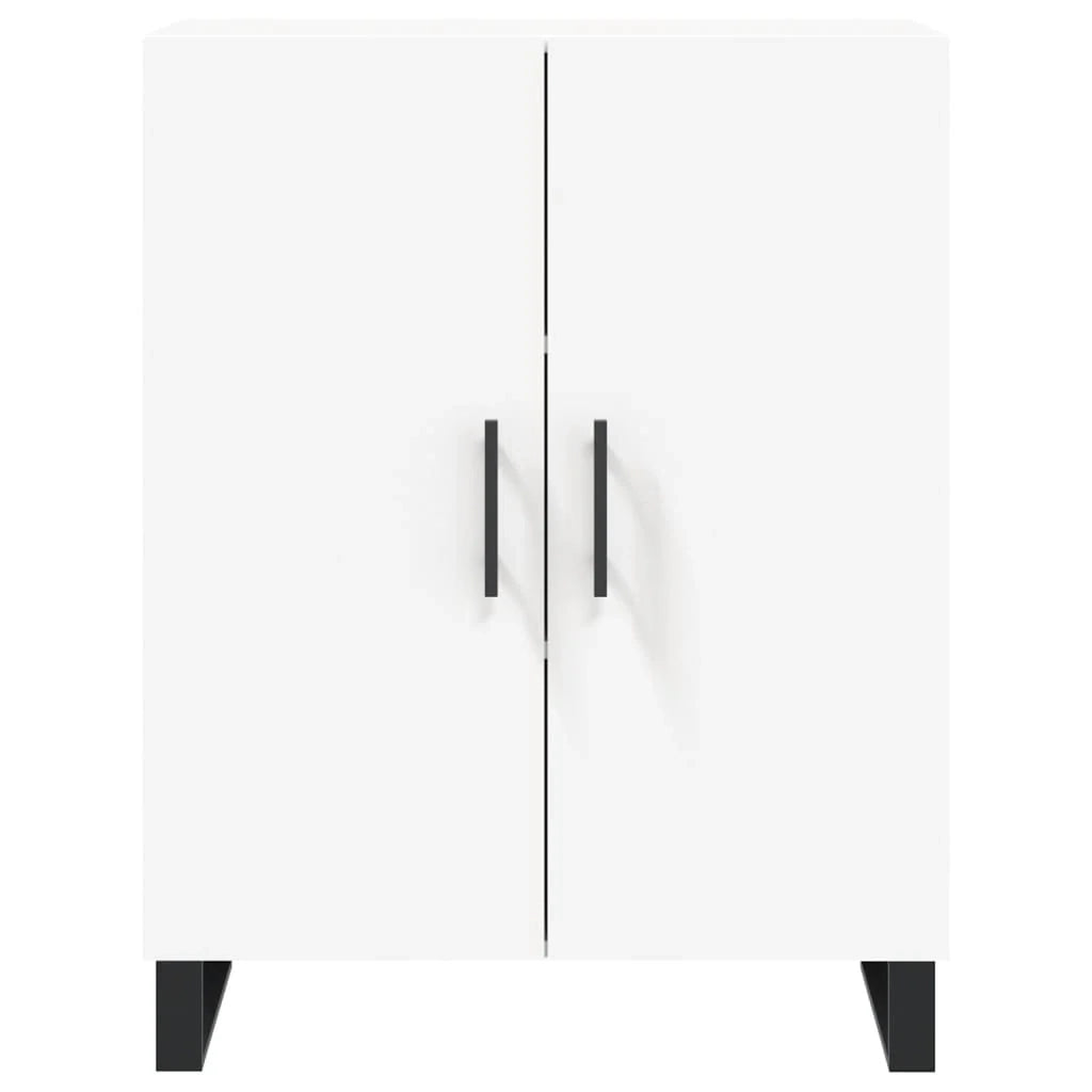 Buffet credenza cassettiera mobiletto mobile contenitore organizer cucina soggiorno salotto alto 69,5 x 34 x 180 cm legno ingegnerizzato bianco 02_0032681