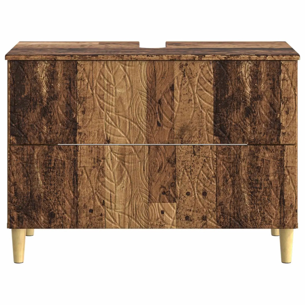 Armadio per Lavabo da Bagno DELFT Legno antico 82 x 41 x 59 cm 897023