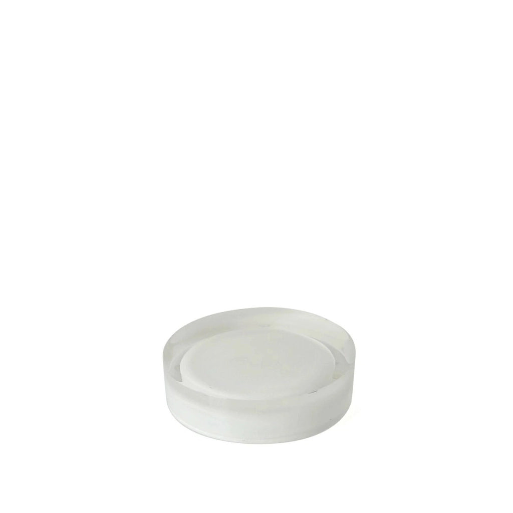 Vega porta sapone bianco