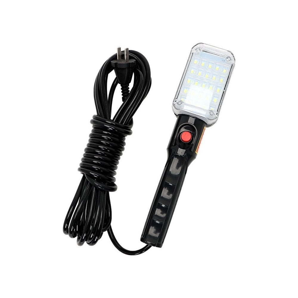 Trade Shop - Lampada Torcia Lavoro 859 Portatile 34 Smd Led Magnete Ricaricabile Emergenza -