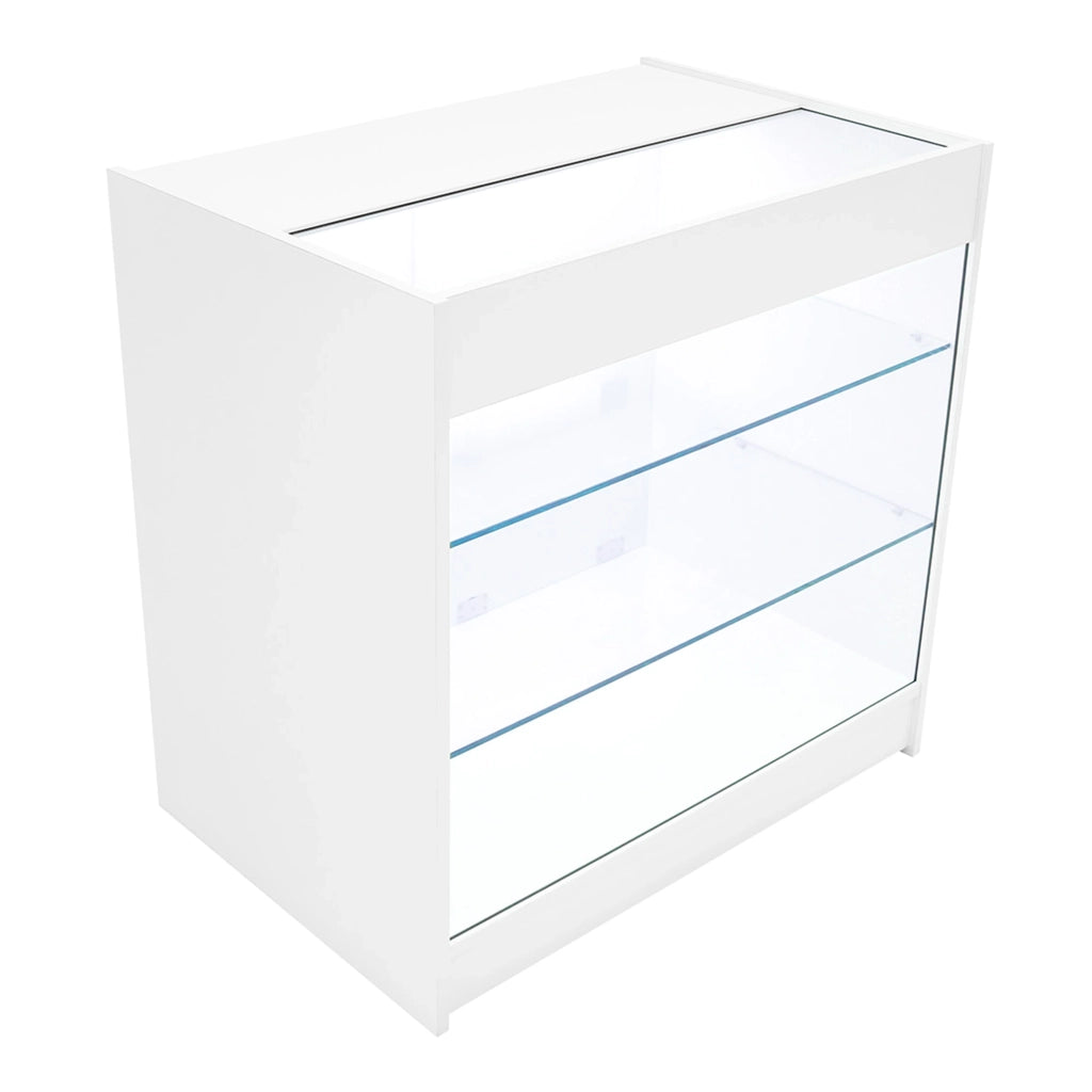 Set Banconi Bianco Polaris LED K900 B900 CM60 TB60 con Serratura e Vetrina