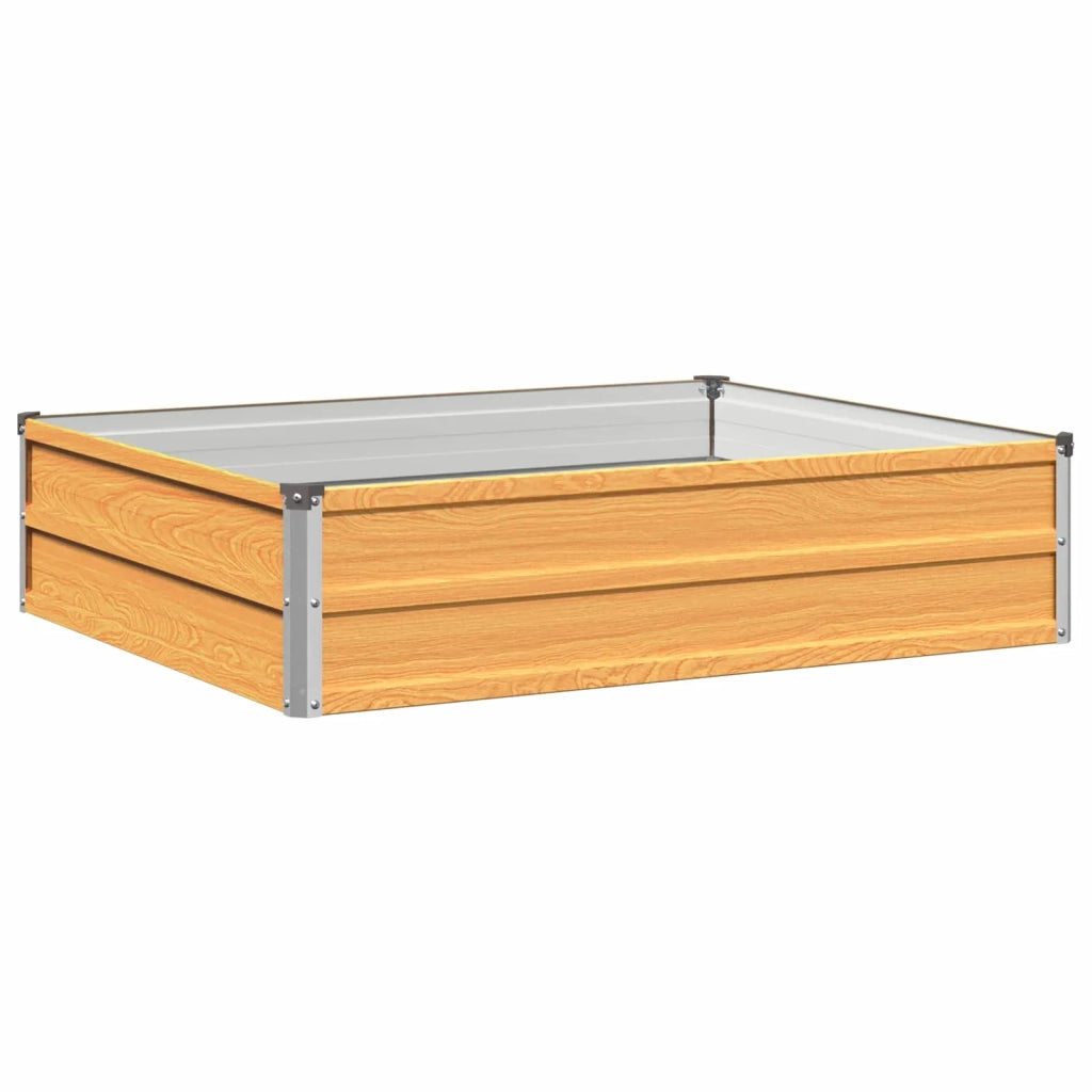Letto rialzato da giardino Naturale 100 x 80 x 24 cm 8006461