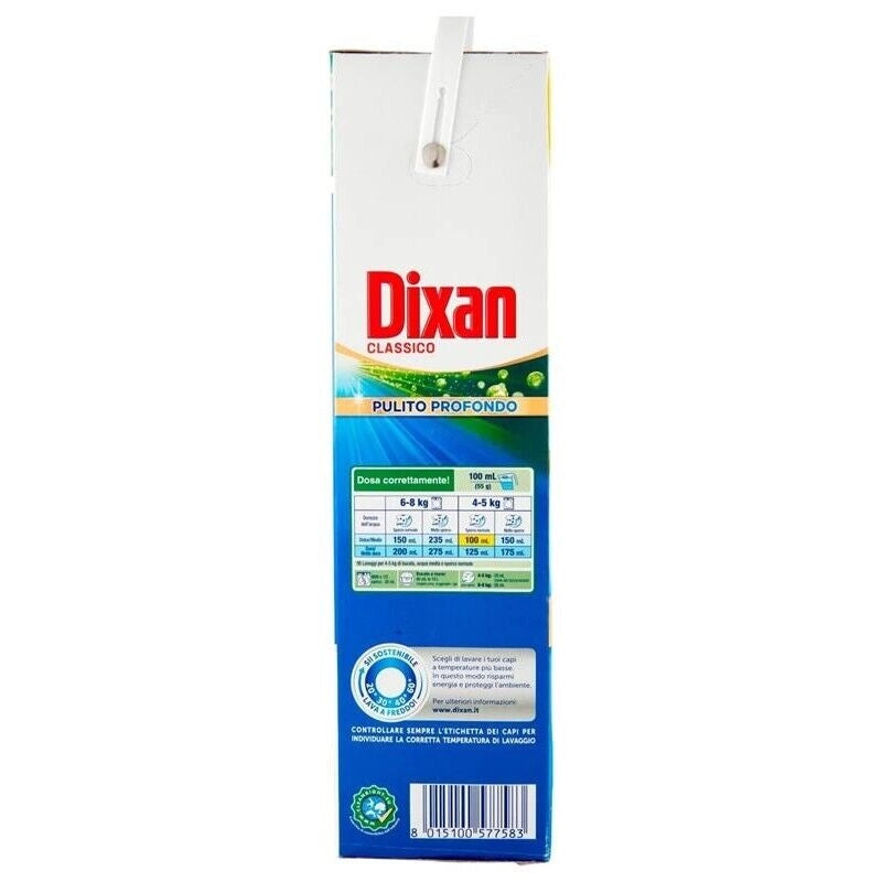 DIXAN FUSTONE LAVATRICE IN POLVERE 84 MISURINI CLASSICO 4.620 KG