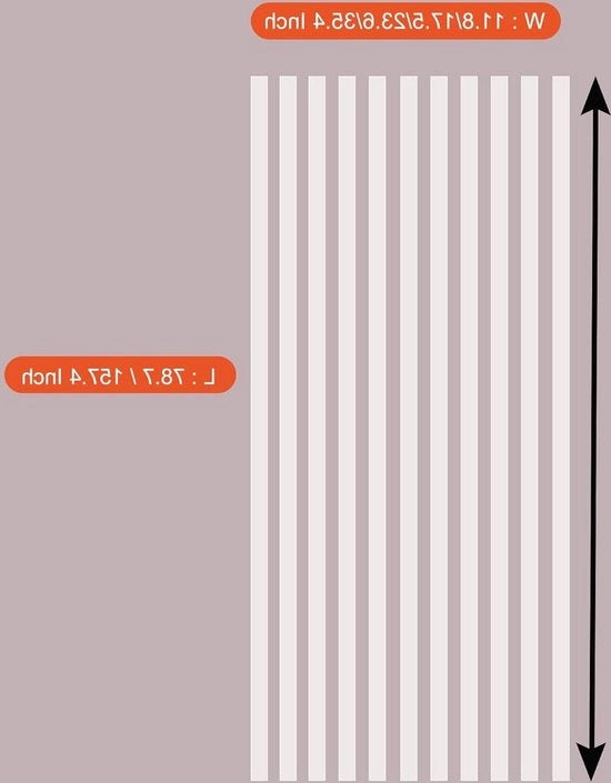 Foglia Stativa Autoadesiva con Disegno a Strisce Frosted per Vetrini - Film di Protezione della Privacy per Ufficio e Casa - Adatto per Tutti i Vetrini Lisci 90x200CM