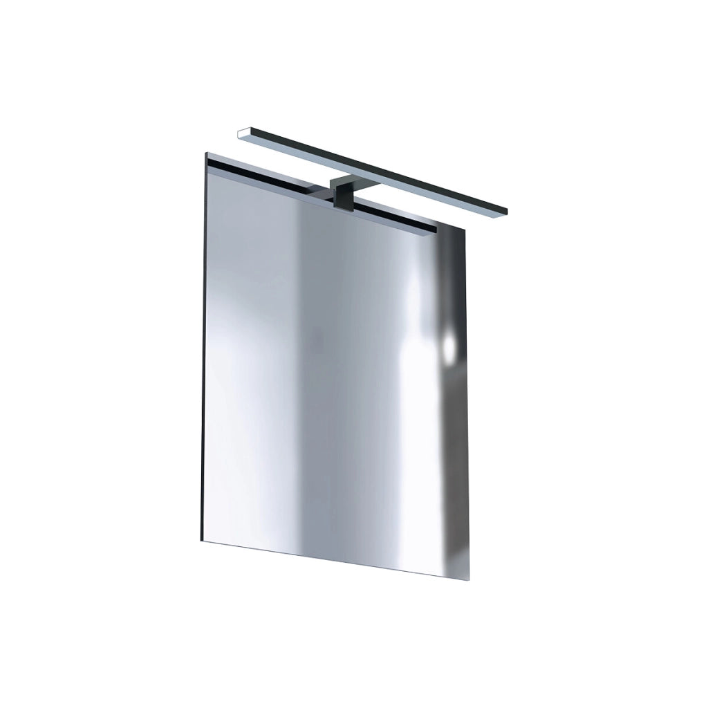 Applique specchio CEZANNE LED 8W nera IP44 Nowodvorski