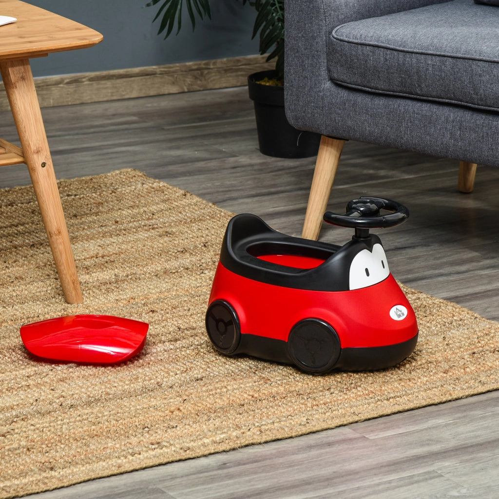 Orinalino per Bambini Forma Auto ¨C zephmum ¨C Rosso 40x27.5x29.1 cm