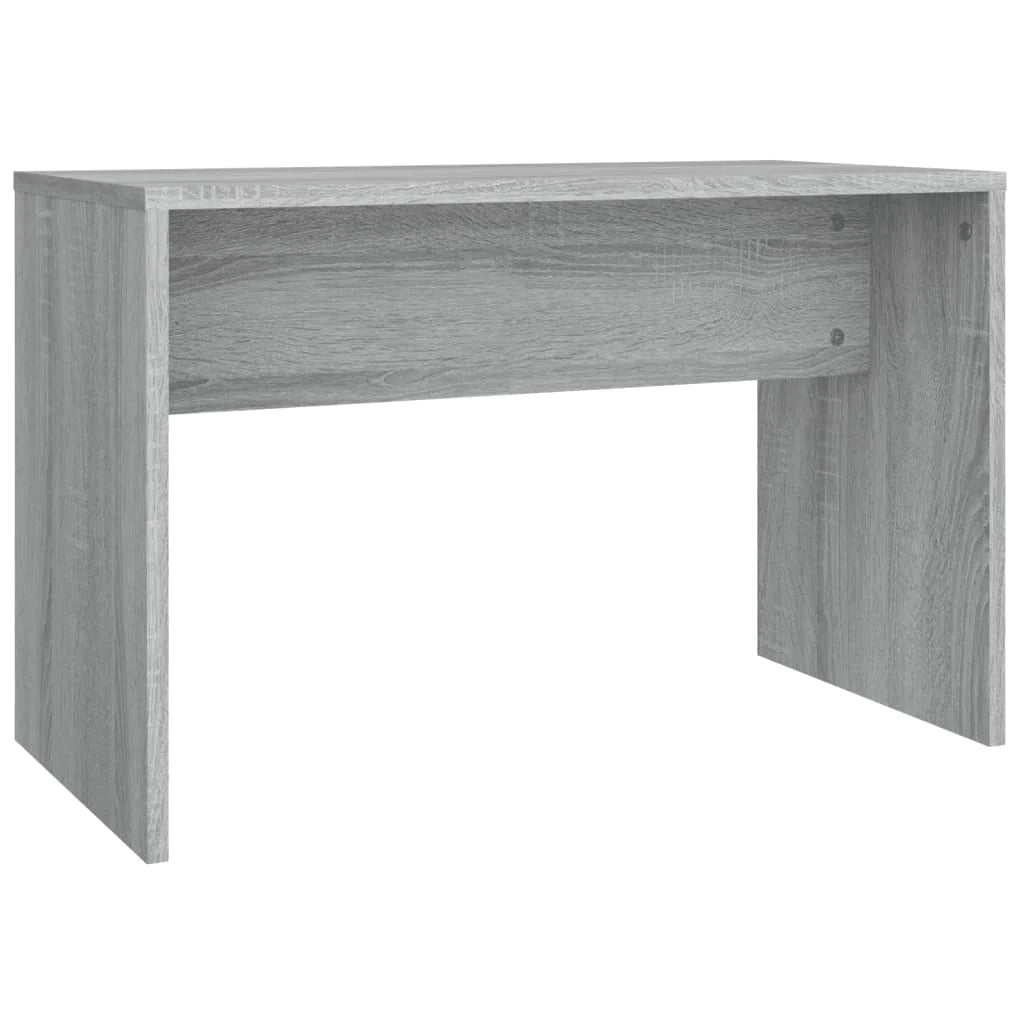 Set tavolo da toeletta e sgabello con illuminazione a LED 60 x 40 x 140 cm legno ingegnerizzato grigio 02_0006289
