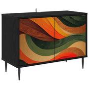 Mobile TV BONN 69 x 33 x 50,5 cm Rovere Nero 8007021