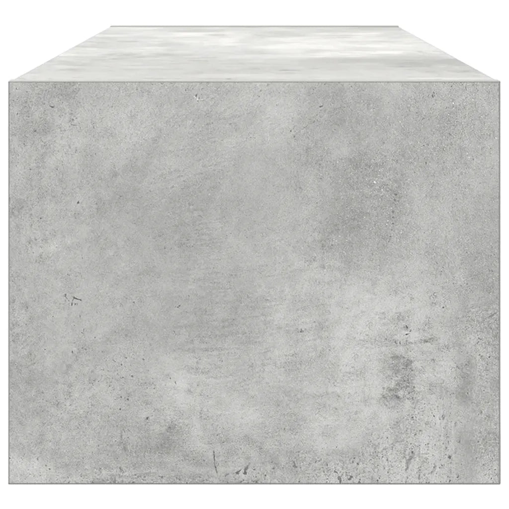 vidaXL Mobili TV 2 pz Grigio Cemento 100x31x25,5 cm Legno Multistrato