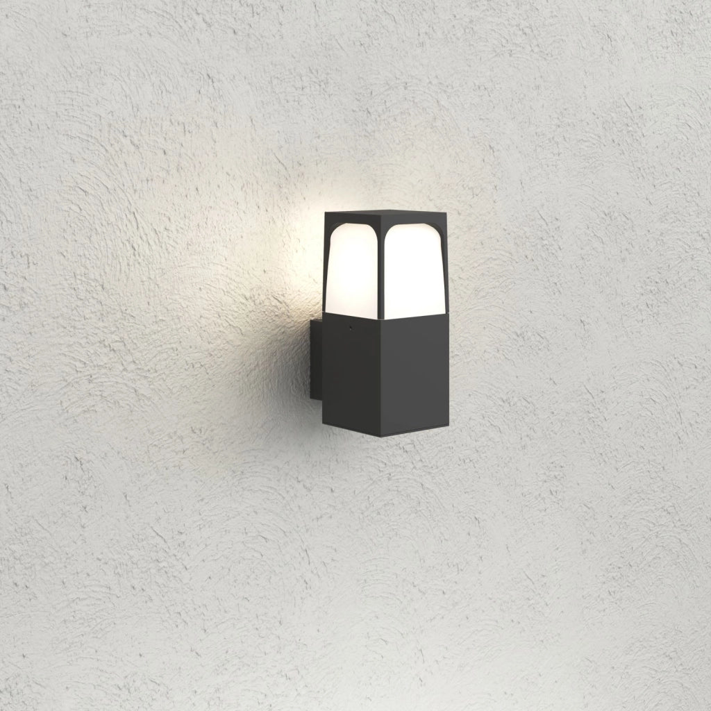 YORK APPLIQUE 1 LUCE ATTACCO E27 COLORE GRIGIO ANTRACITE IP54