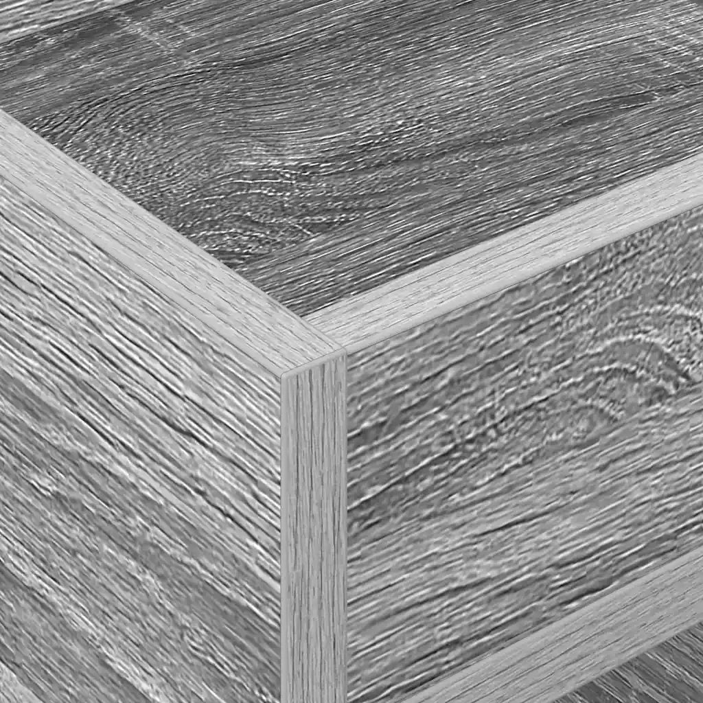 Tavolino Grigio Sonoma 30 x 30 x 56 cm Legno ingegnerizzato 890938