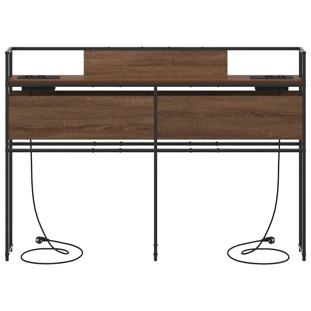 Testata contenitore Rovere marrone Legno multistrato 859654