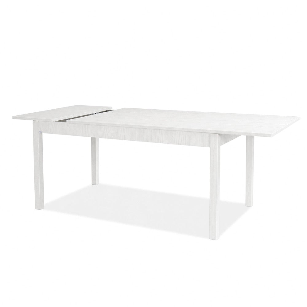 Tavolo allungabile Empoli 160x90 colore bianco frassinato