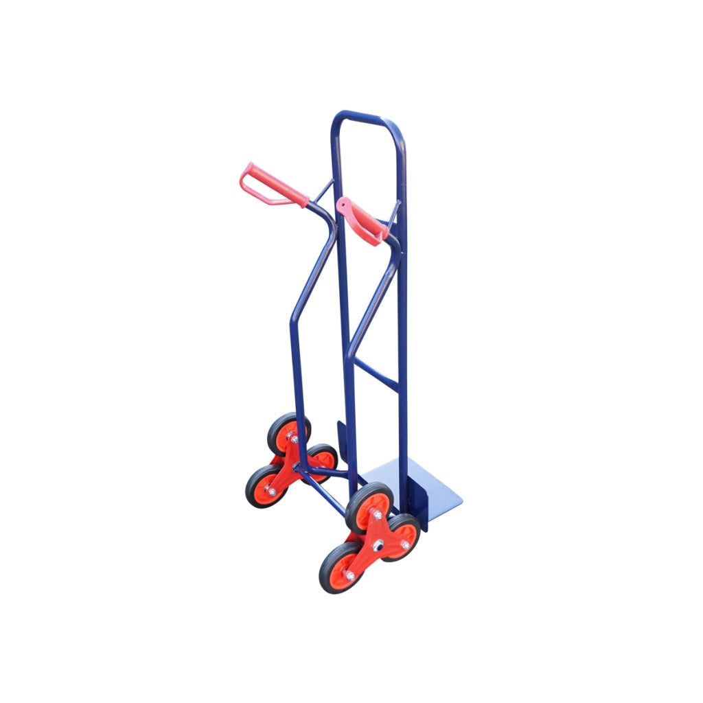 Carrello di trasporto per scale e gradini, 6 ruote, capacità massima 150Kg
