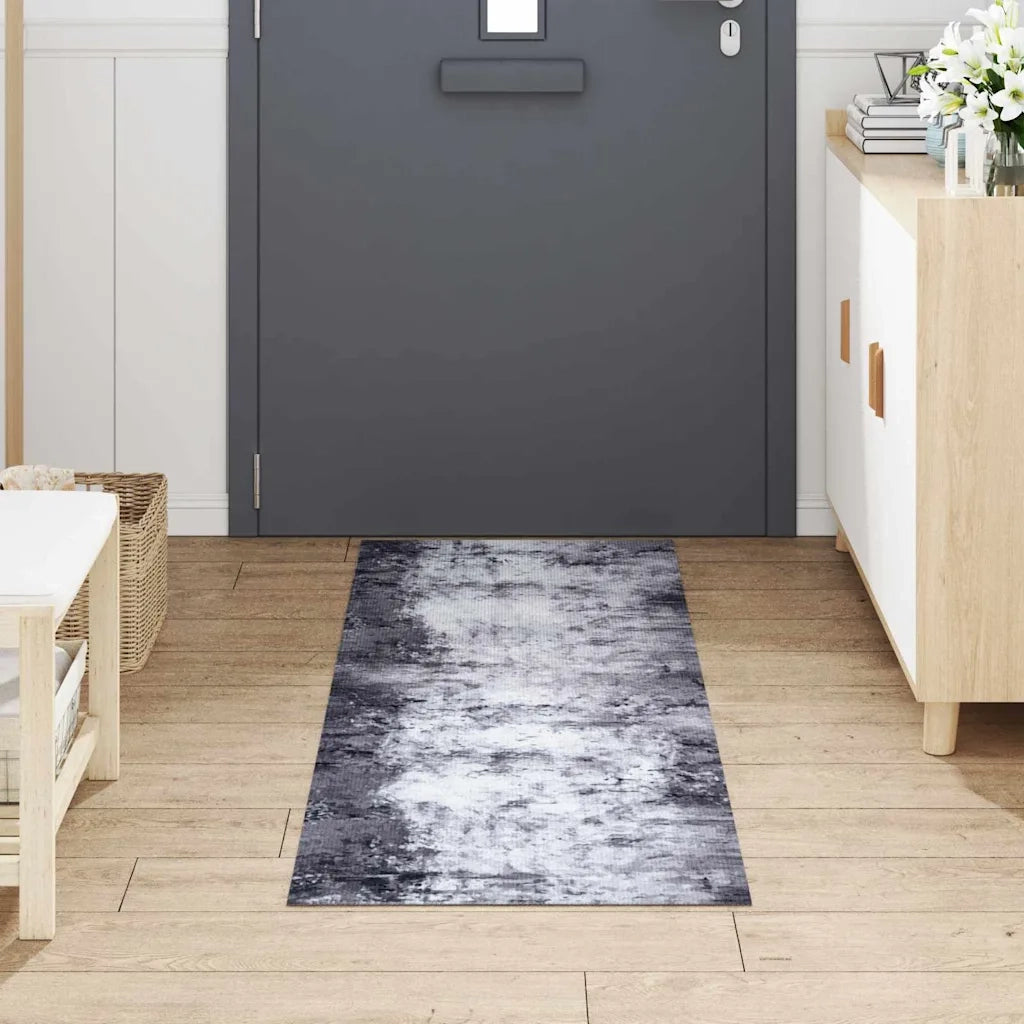 Tappeto da Cucina Grigio 180 x 60 cm Velluto 42013416