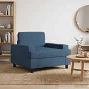 Poltrona Blu Tessuto 42043462