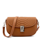 Borsa a tracolla da donna in vera pelle, grande capacit¨¤, piccola borsa quadrata, marrone